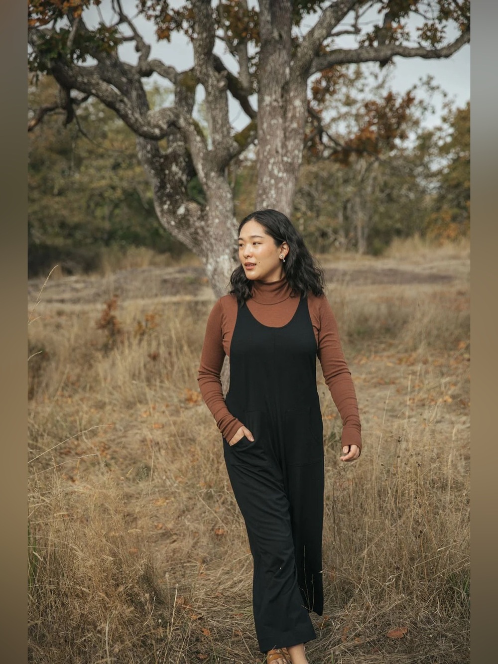 Simply Merino Wool Overalls Black Size Extra Small XS